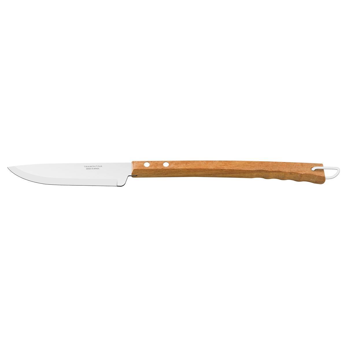 Couteau 20cm Tramontina Churrasco inox et bois - Imagen 2