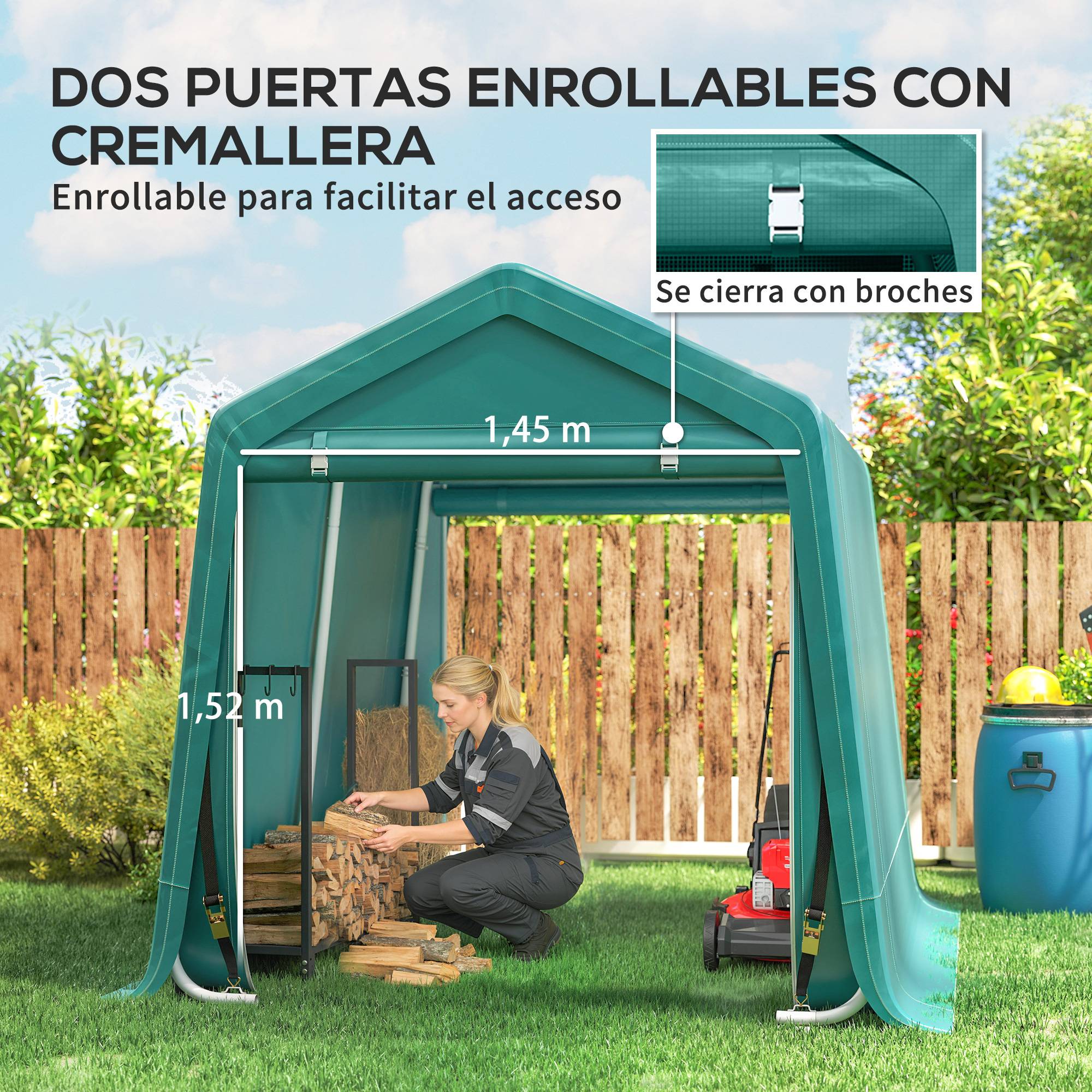 Abri De Jardin Metallique 15m2