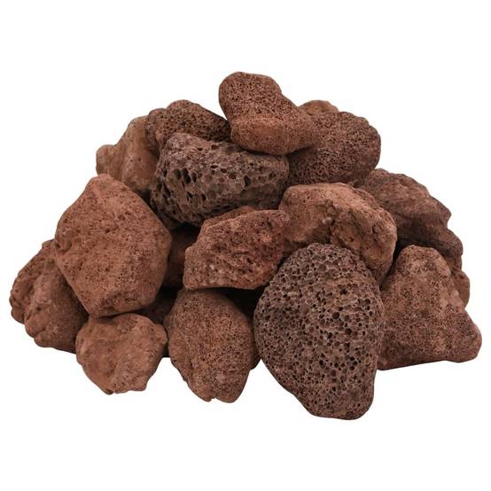 ComfortXL - Pierres de Lave Décoratives pour Bassin et Jardin 10 kg Rouge 5-8 cm - ComfortXL Outdoor Living - Image 3