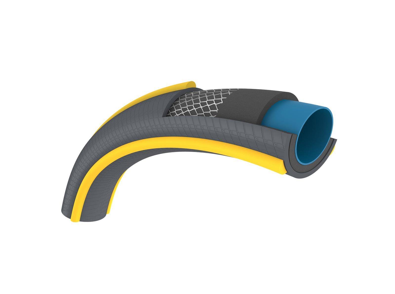 Hozelock - Tuyau d’arrosage anti écrasement Ultramax usage domestique diamètre 25 25 m gris jaunes HOZELOCK - Imagen 2
