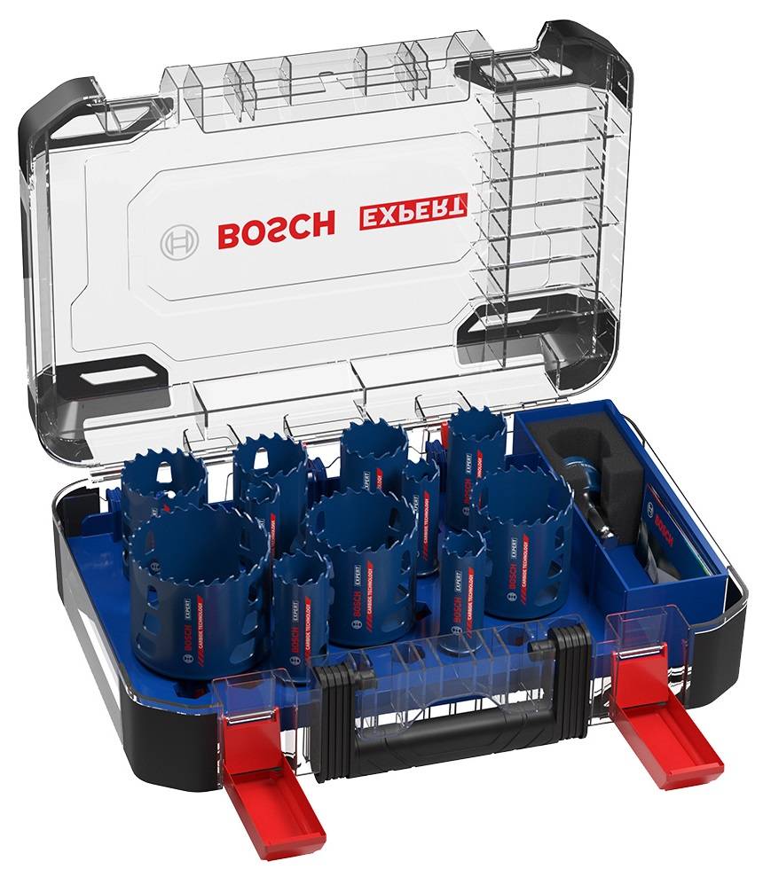 Coffret de 11 scies-trépans Expert Tough Material de diamètre 20/22/25/32/35/40/44/51/60/64/76 - BOSCH EXPERT - 2608900447 - Image 2