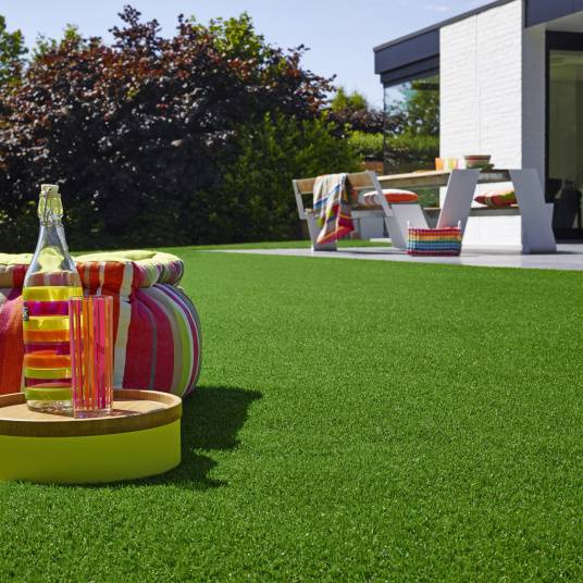 Decoweb - Gazon synthétique Jardin d'été, 30mm, 1m x 25m - Decoweb - Imagen 2