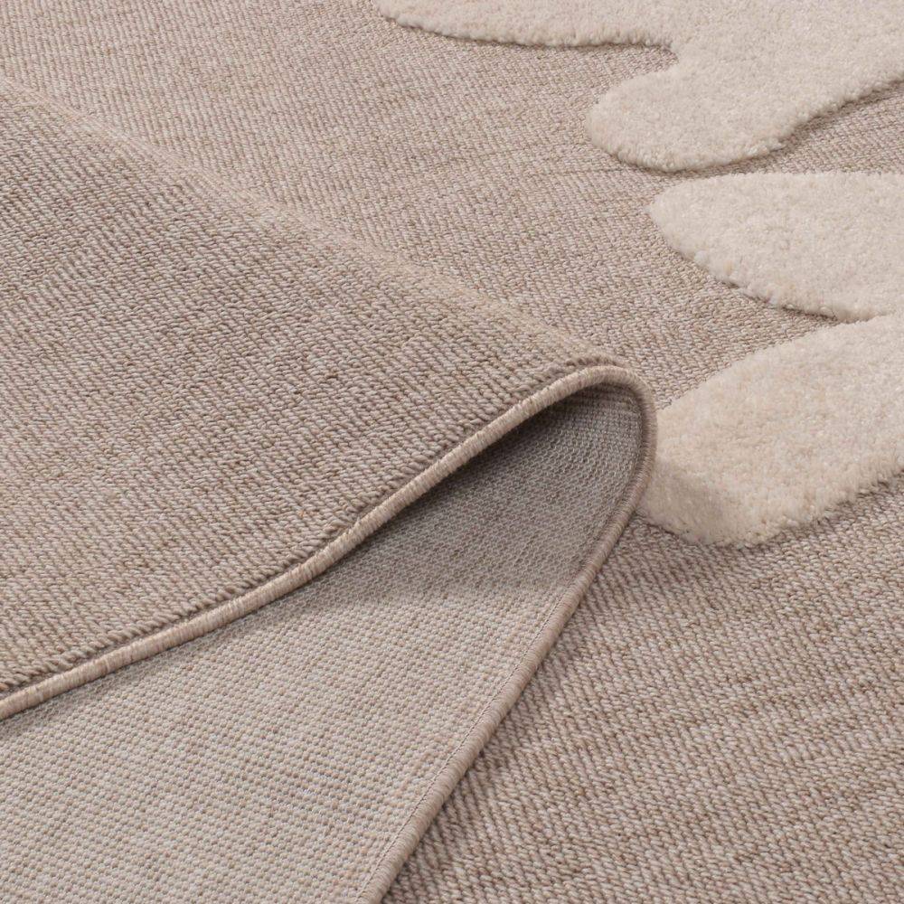 Jardindeco - Tapis intérieur en polyester Fantine cerf 150 x 80 cm - Imagen 3