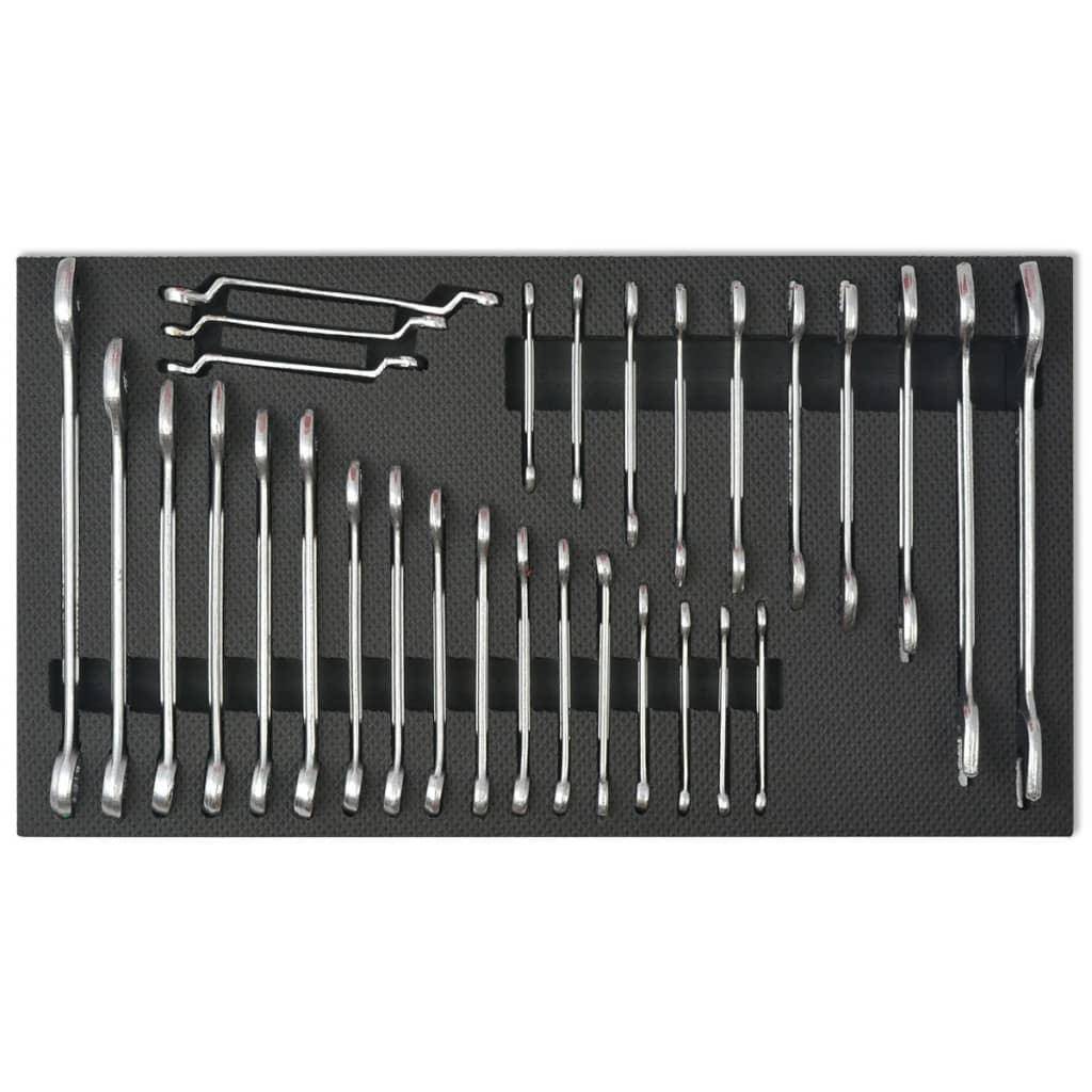 Helloshop26 - Chariot à outils pour atelier avec 1 125 outils acier Rouge - Imagen 6