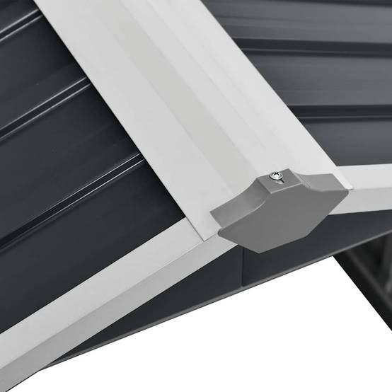Vidaxl - Abri pour robot de jardin 92x97x63cm Acier galvanisé Anthracite vidaXL 150909 - Image 4