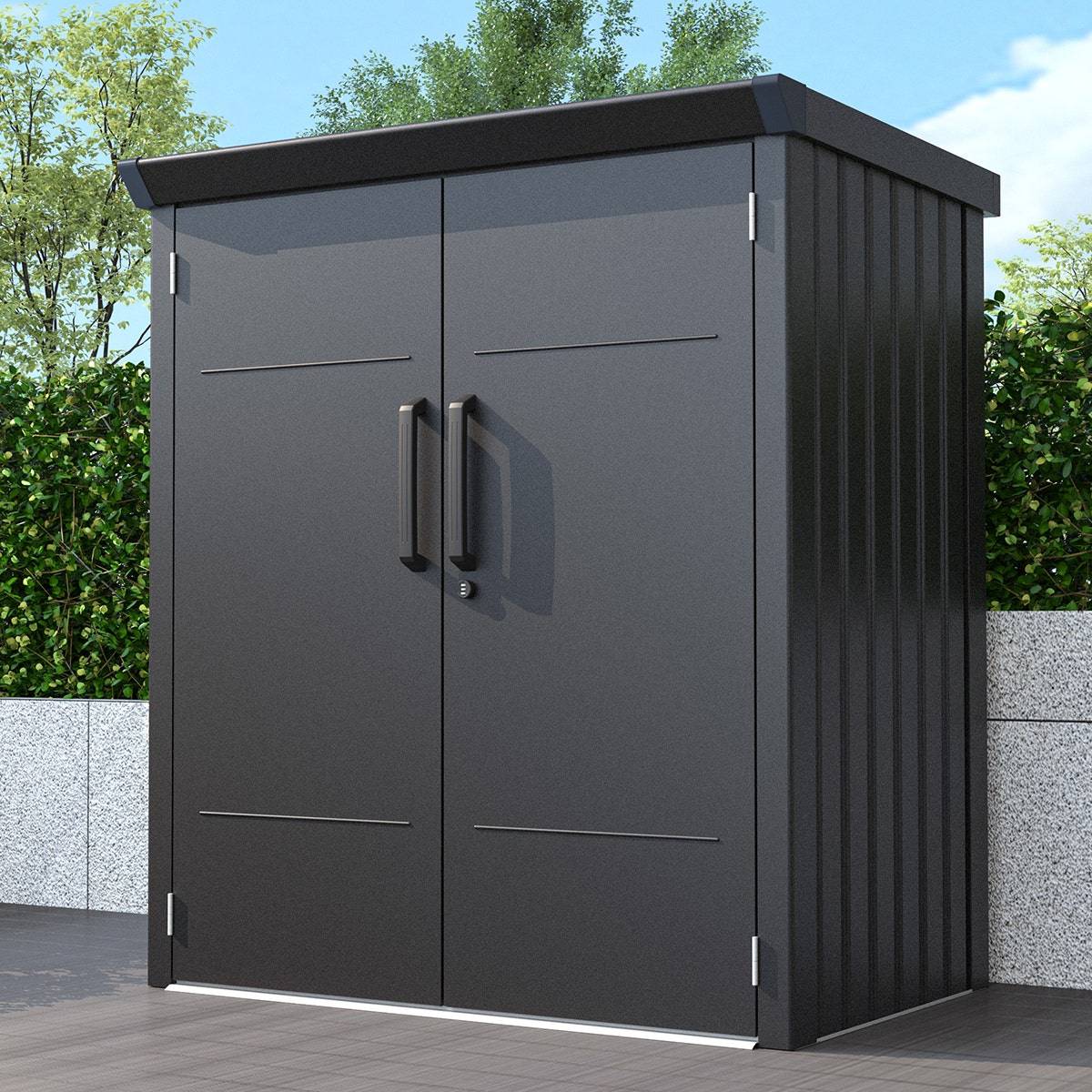 Trigano Jardin - Armoire de jardin en métal PERRY - Image 6