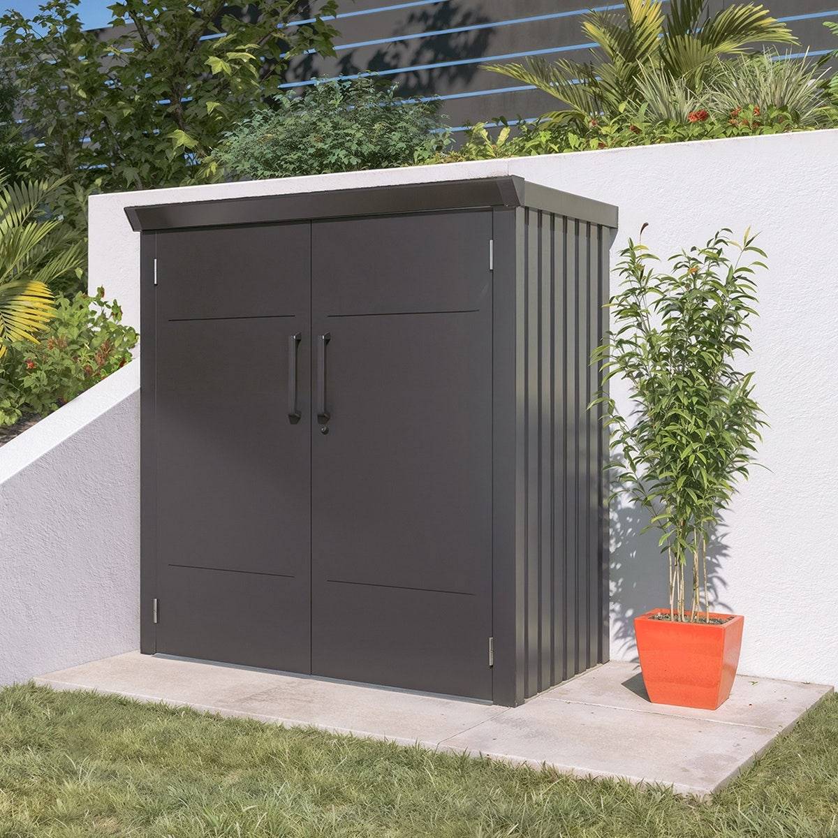 Trigano Jardin - Armoire de jardin en métal PERRY - Image 3