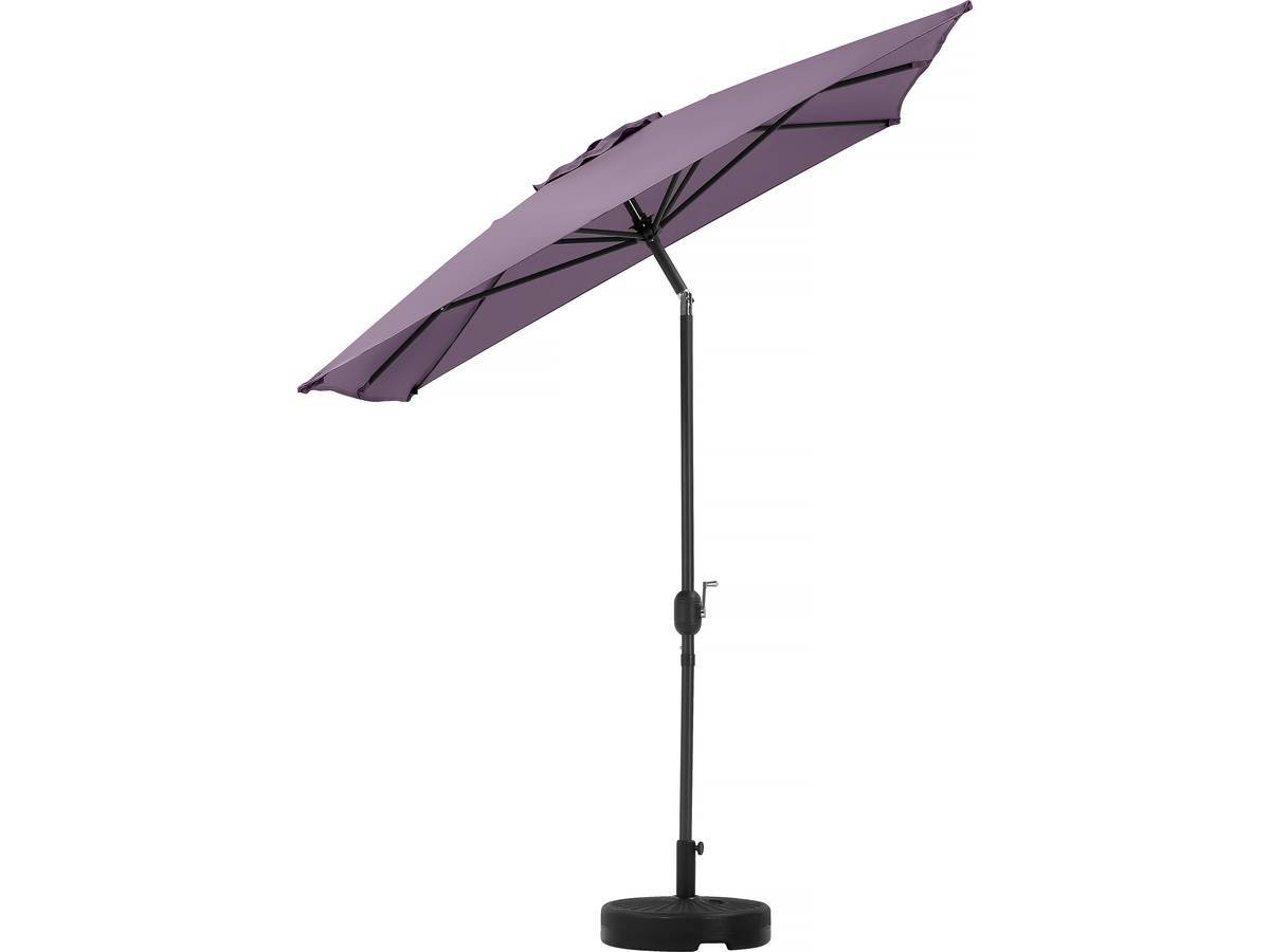 Habitat Et Jardin - Parasol Jardin "sol 2" - Rectangle - 2 X 3 M - Violet + Dalles à Lester Incluses -habitat Et Jardin - Imagen 4
