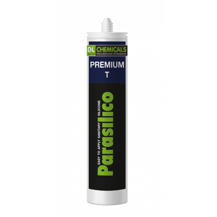 Silicone sanitaire DL CHEMICALS Parasilico Premium T - 300 ml - Translucide - 0100056T653032