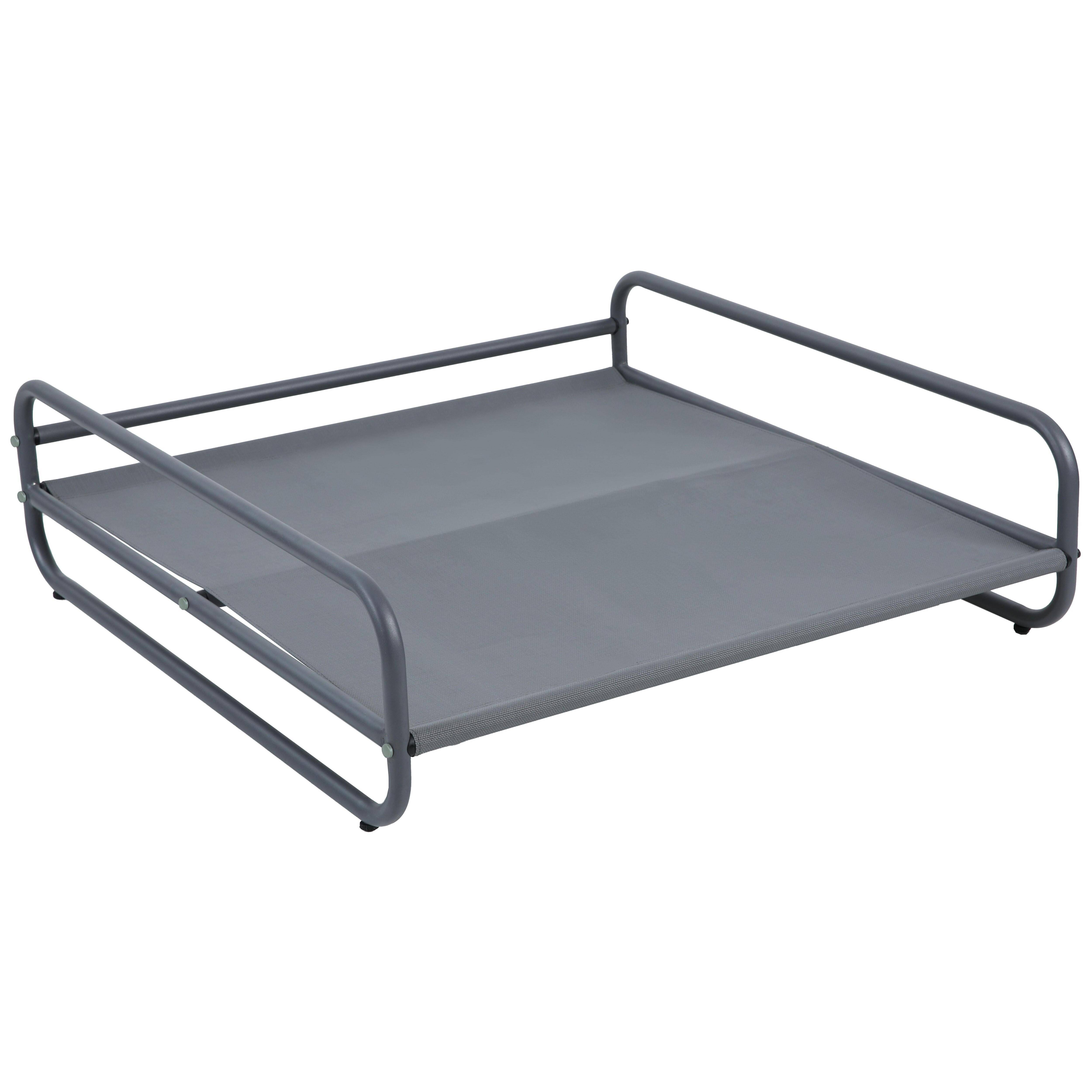 Oviala - Structure pour fauteuil et pouf de salon de jardin modulable gris Mixi - Oviala - Image 2