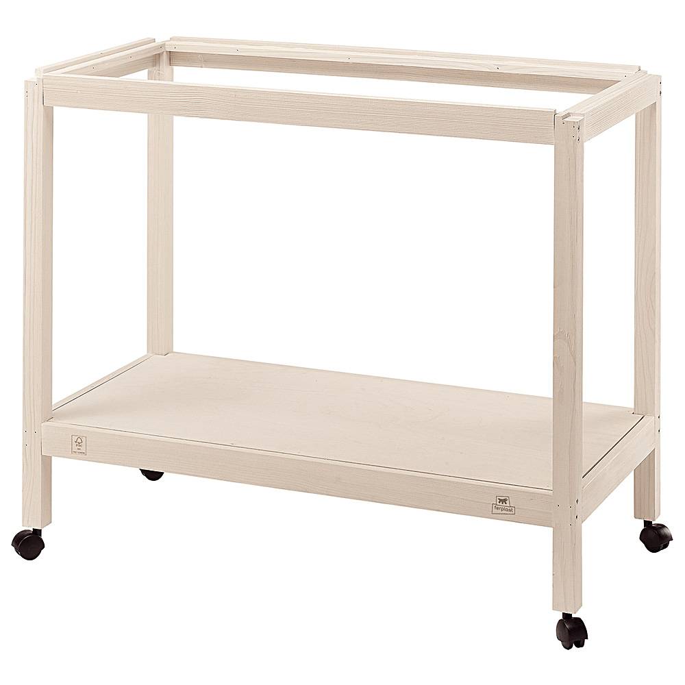 Ferplast - Supports pour cages pour oiseaux Ferplast STAND GIULIETTA 6 soutien bois roues - Image 1
