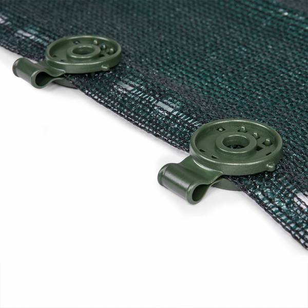 Gt Garden - Lot de 50 clips de fixation verts pour brise vue - GT GARDEN - Imagen 3