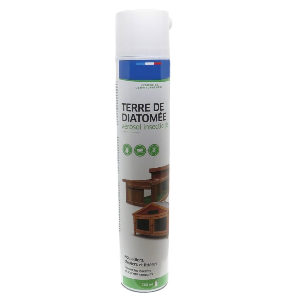 animallparadise - Terre de diatomée en aérosol de 750 ml, basse cour. - Imagen 2