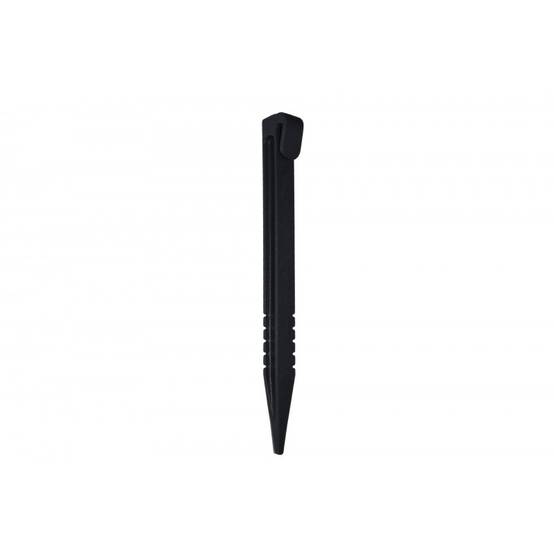 Lot de 12 Piquets pour bordure de jardin plastique ECOFIRST - Noir 26,5 cm - Jardinex - Image 1