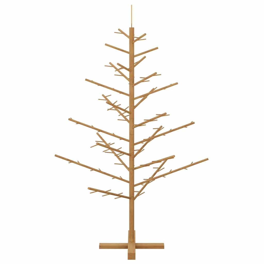 Vidaxl - Arbre de Noël en bois Marron 150 cm Bois de pin massif vidaXL 42018061 - Image 7