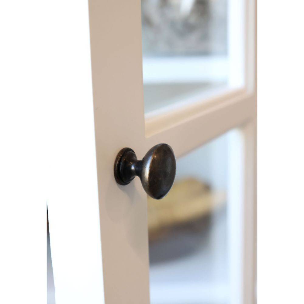 Chemin De Campagne - Armoire 2 portes rangement chambre salle de bain bois blanc 196cm Chemin de campagne - Imagen 8