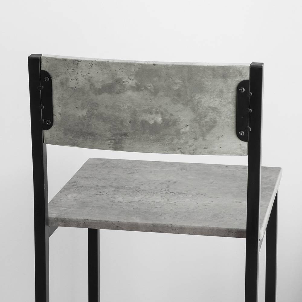 Sobuy - Ensemble Table de Bar + 2 Chaises de Bar Table Mange-Debout Table Haute Cuisine Set de Table + 2 Tabourets de Bar avec Repose-Pieds SoBuy - Imagen 5