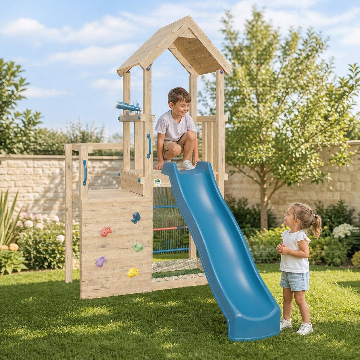 Tour de jeux en bois AGILE Xplorer 2 a 6 enfants - Trigano - Image 2