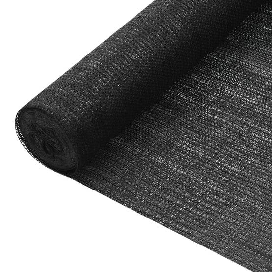 Helloshop26 - Filet brise-vue 1,8x50 m PEHD 75 g/m² noir - Imagen 1