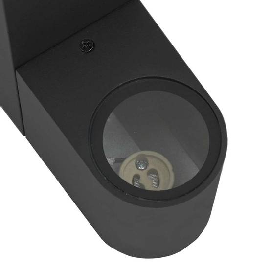 Applique murale extérieure - Lampe murale extérieure Noir 12 x 7 x 15 cm g252 - Image 7