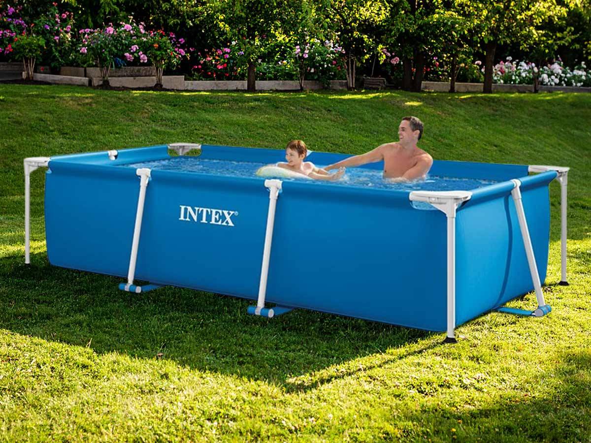 Piscine tubulaire rectangulaire 2,60 x 1,60 x 0,65 m - Intex - Image 1