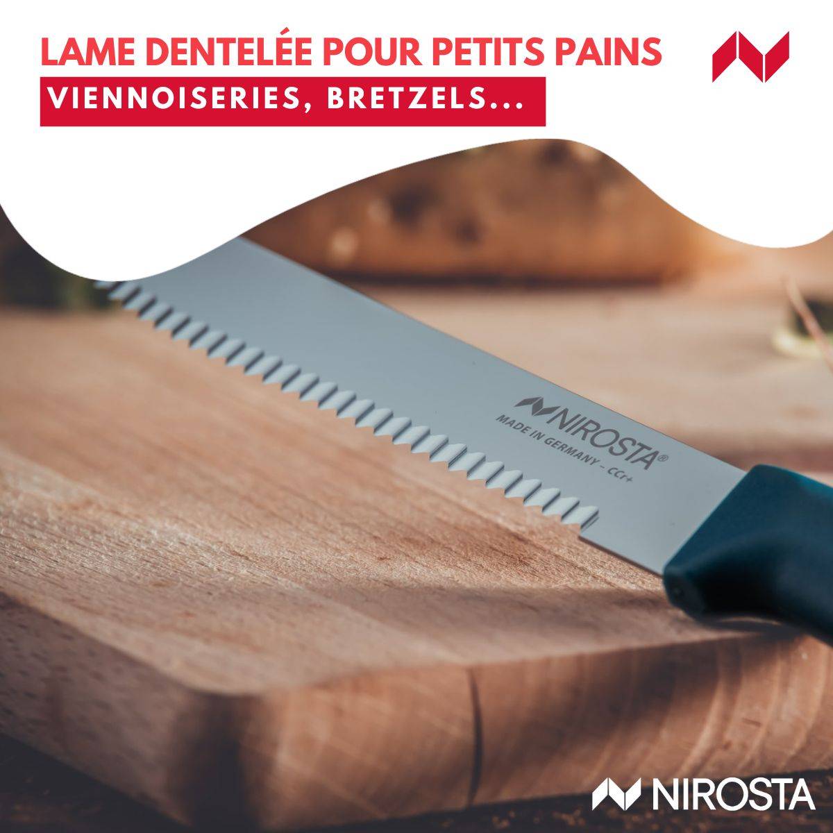 Couteau petit-déjeuner 22,5 cm Nirosta Elemental - Image 5