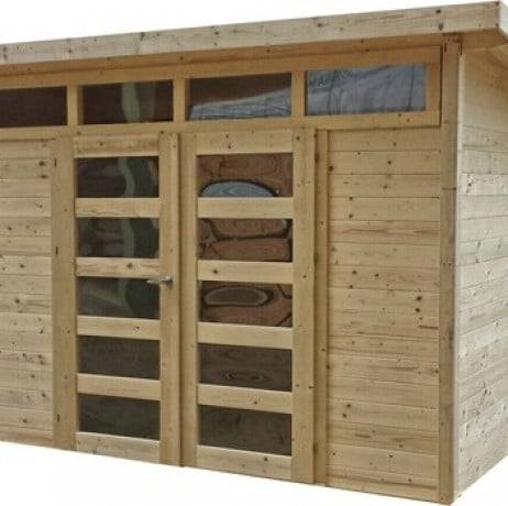 Abri de jardin VENEZIA en bois 8.57 m², Plancher Oui - Imagen 2