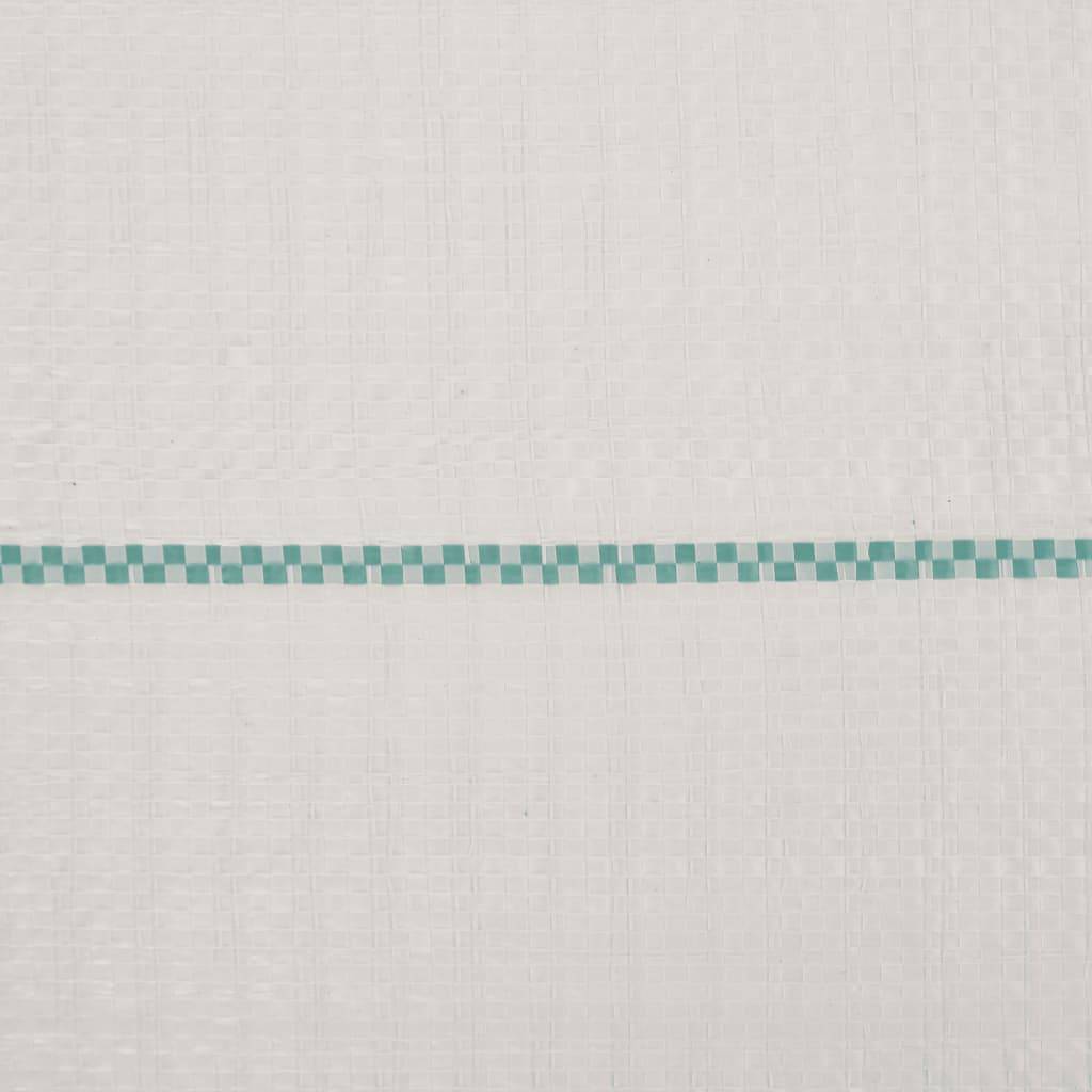 Bâche de paillage en Polypropylène pour Potager et Massif 2x10m Blanc - ComfortXL Outdoor Living - Image 6