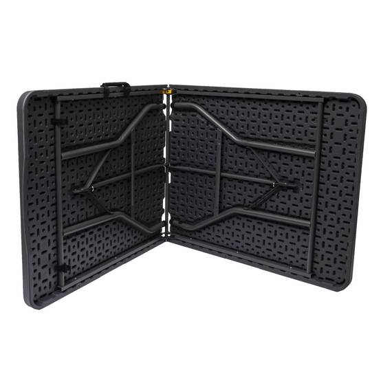 Table pliante rectangulaire grise - 239 x 74 x 74 cm - Image 4