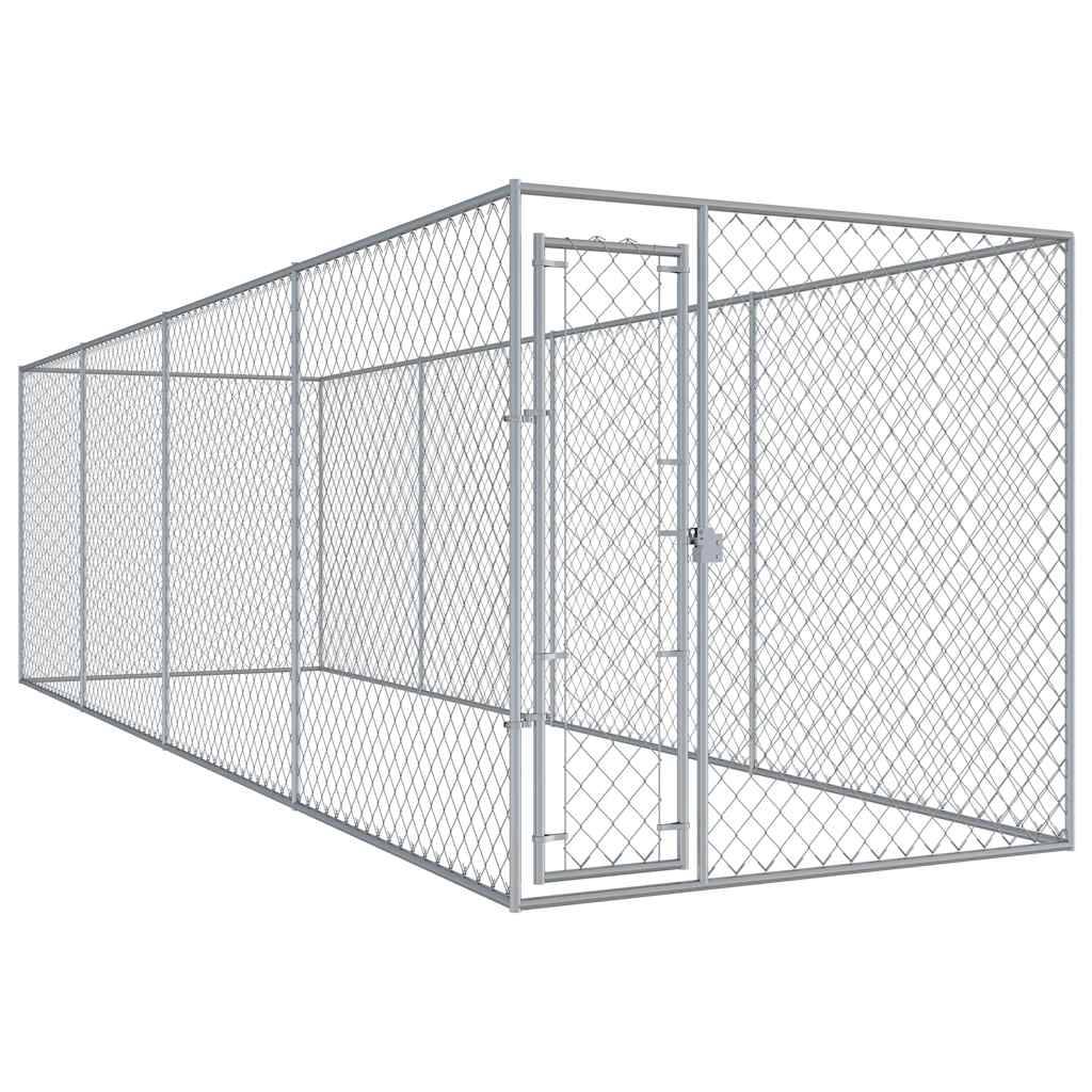 Vidaxl - Chenil d'extérieur pour chiens 760x192x185 cm vidaXL 145030 - Imagen 1