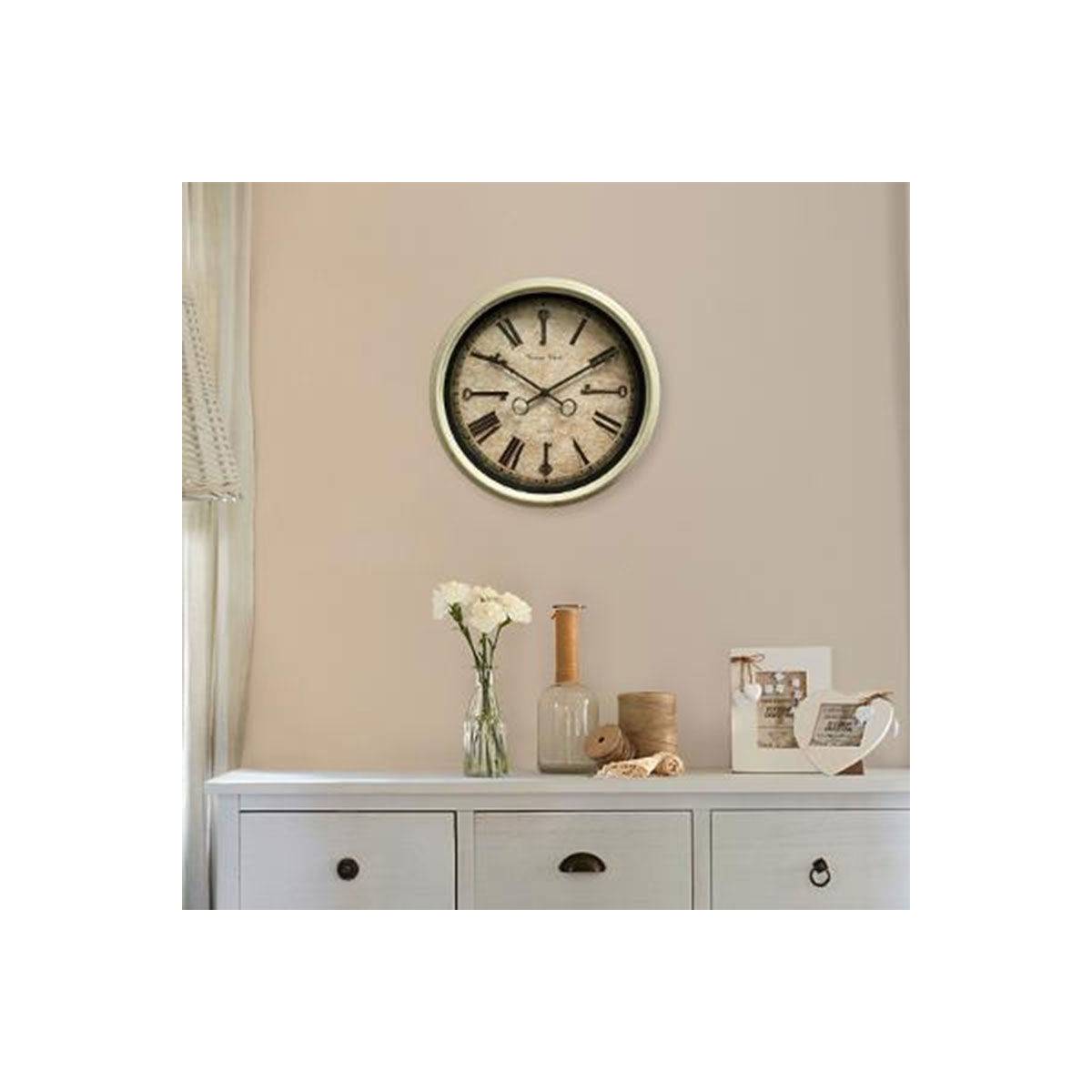 Pendule murale Aiguilles en forme de Clef D 39 cm - Image 3