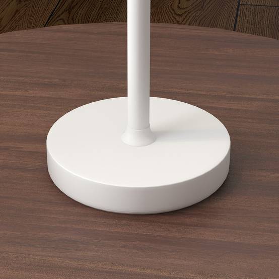 Lampe de Table Sans Fil Métal LED Tactile Rechargeable USB 3 Couleurs Blanc 36cm - ComfortXL Outdoor Living - Image 8