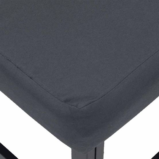 Petit Salon de Jardin en Aluminium 6 Pièces Compact Pour Balcon et Terrasse Noir – ComfortXL Outdoor Living - Image 9