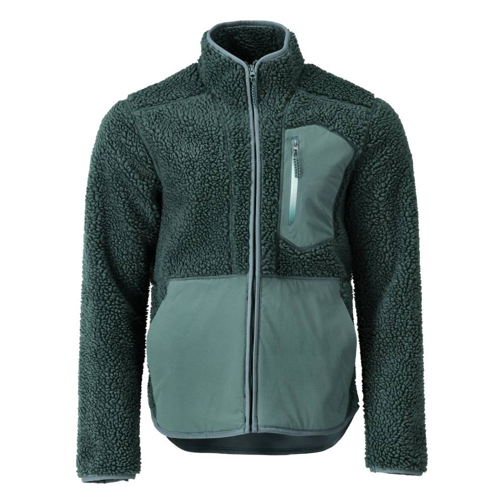 Mascot - Veste de travail fourrure zippé MASCOT Customized - 22303-682-Vert-L