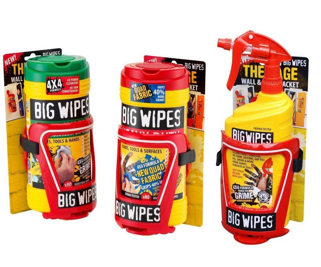 Support mural et camionnette pour lingettes BIG WIPES | 1444000 - Big Wipes - Image 2