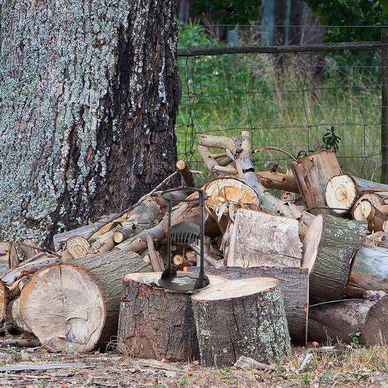 Fendeuse à bois manuelle, fendeuse à bois en forme de coin, machine de découpe de bois facile à démonter-Lytech - Image 6