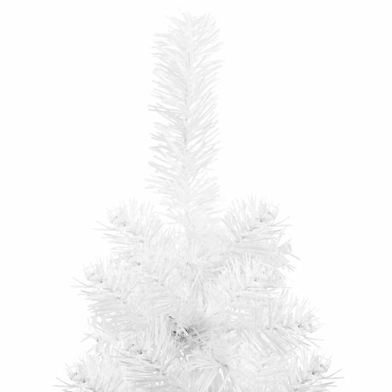 ComfortXL - Demi sapin de Noël mural PVC gain de place pour fête Blanc 210 cm – ComfortXL Outdoor Living - Image 6