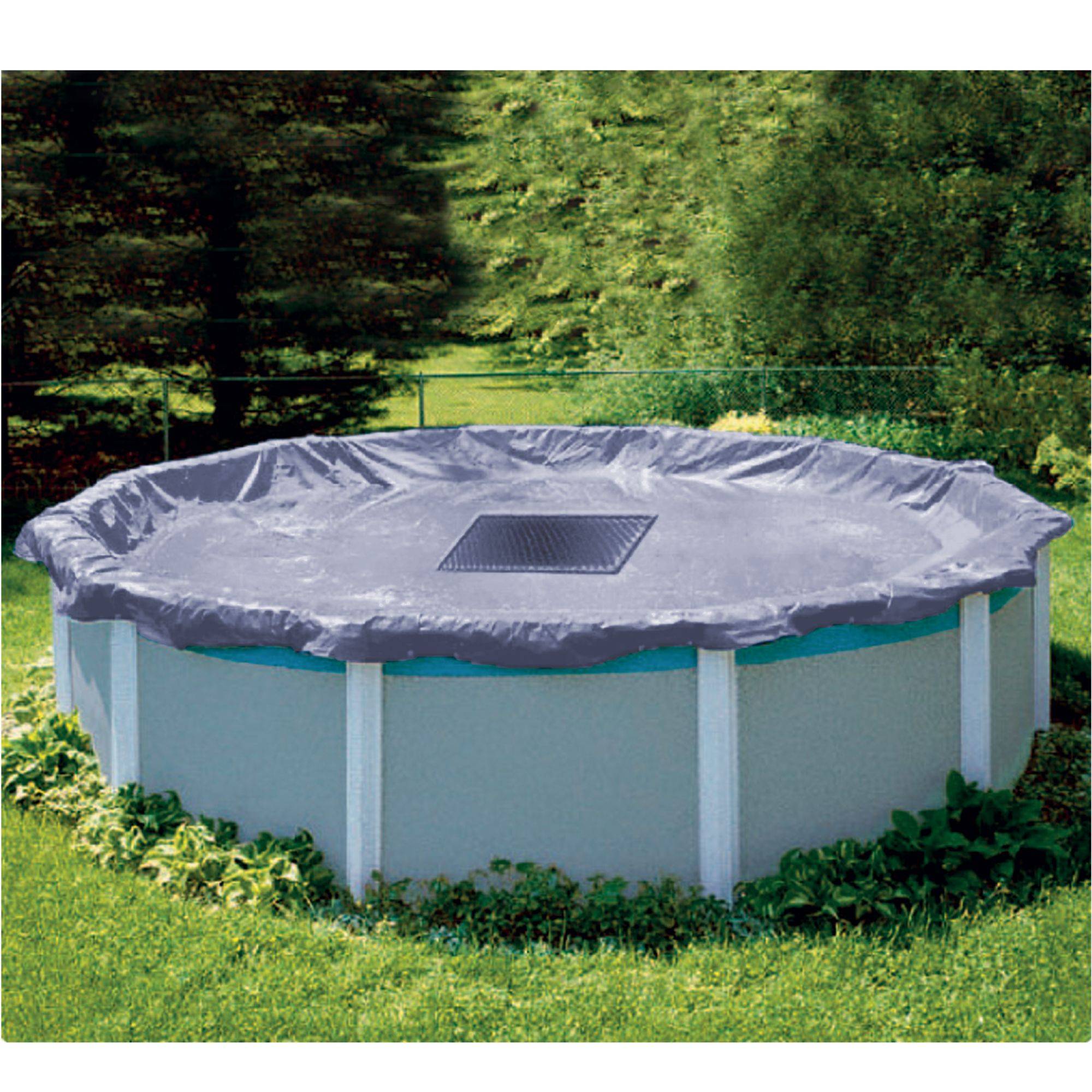 Bâche de protection 140g/m2 WERKA PRO pour piscine hors sol ronde - Bâche Ø 4,20m pour piscine Ø 3,60m - Imagen 2