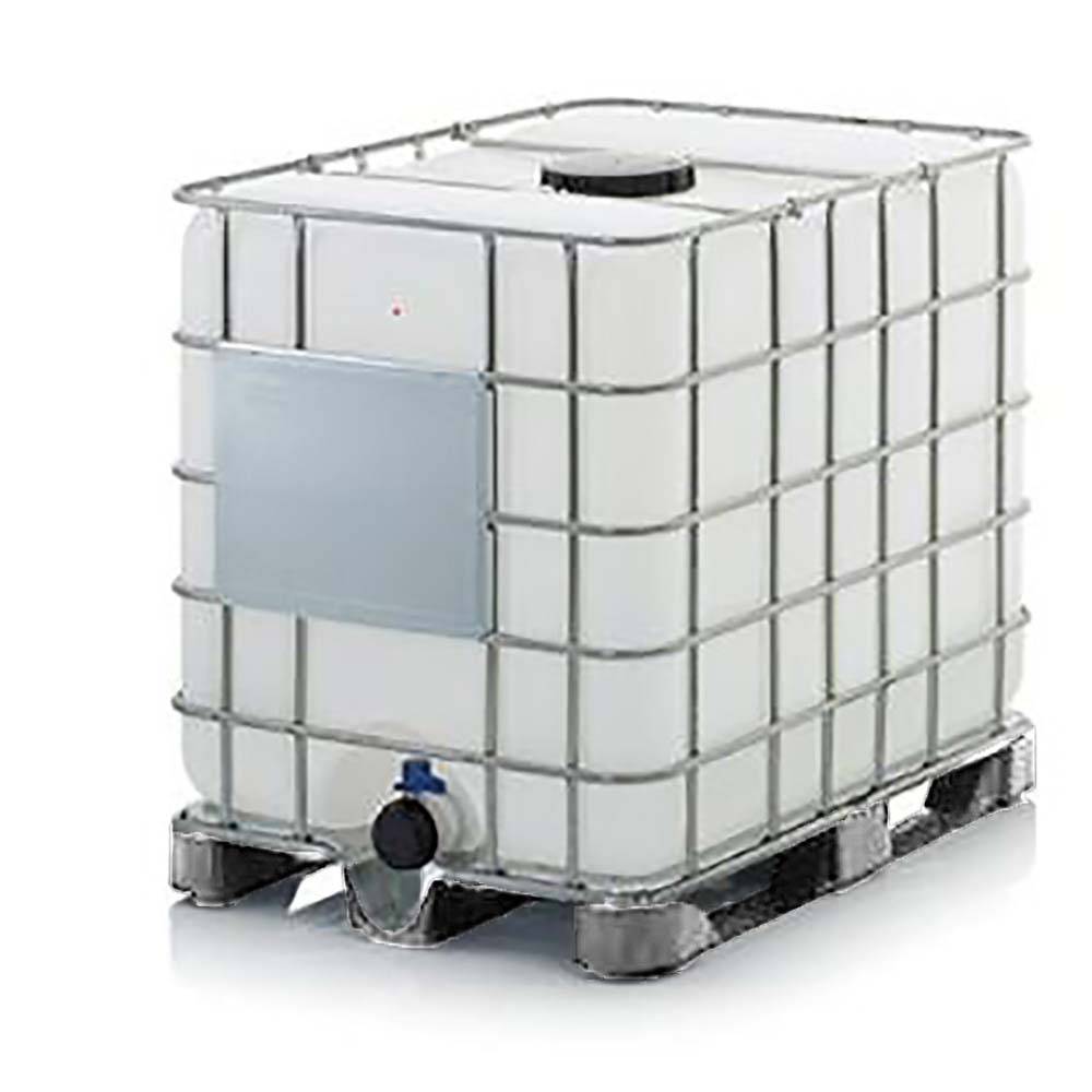 Plast'Up Rotomoulage - Cuve de stockage 1000l ibc poche rénovée grillage translucide pour liquides hors carburants - Imagen 1