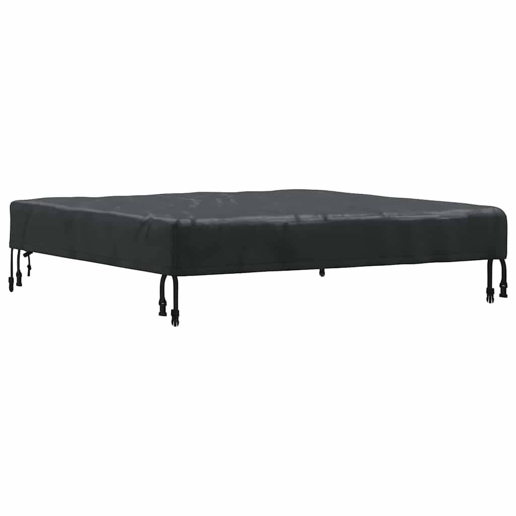 ComfortXL - Housse Carrée Ultra Résistante Tissu Oxford 600D Étanche pour Salon de Jardin Noire 92x92x15 cm – ComfortXL Outdoor Living - Image 2
