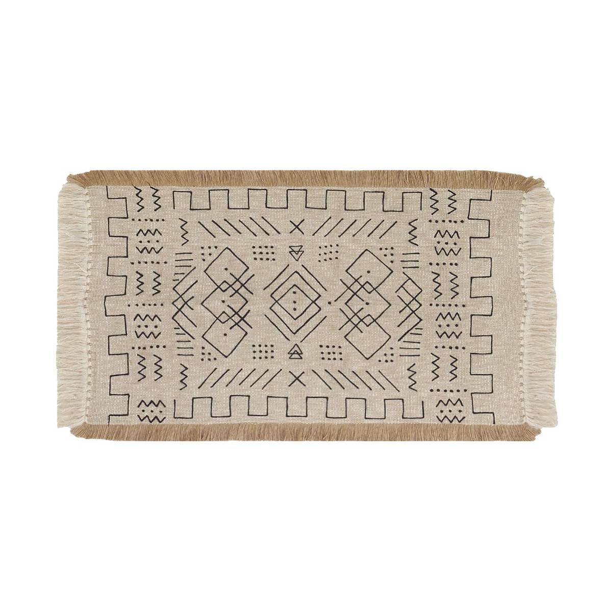 Aubry Gaspard - Tapis en jute et coton - Imagen 1