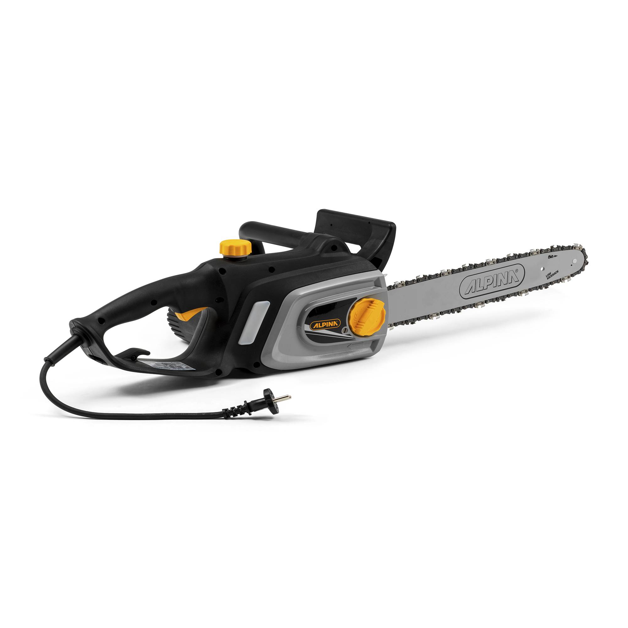Alpina - Tronçonneuse électrique filaire ACS 181 E, Moteur 1800 W, Guide 35 cm avec huilage automatique et frein de chaîne manuel - Alpina