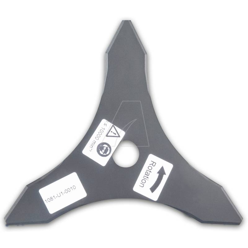 Arnold - Lame pour débroussailleuse 255 mm, 3 dents, TC Ø 25,4 mm, 3,0 mm Arnold