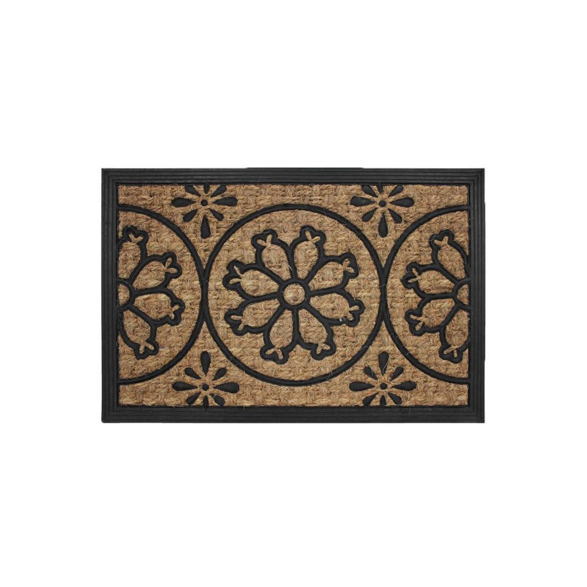 Paillasson Motif Maisonée 45x75cm Beige Et Tout Doux