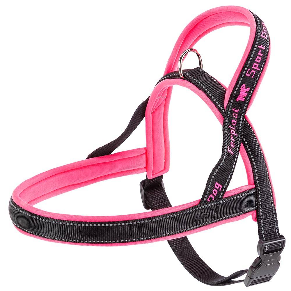 Ferplast - Ferplast Harnais chien SPORT DOG, Harnais pour chien taille Grande,  Harnais Suédois, Rembourrage doux, Coutures Réfléchissantes, Fermeture par - Imagen 1