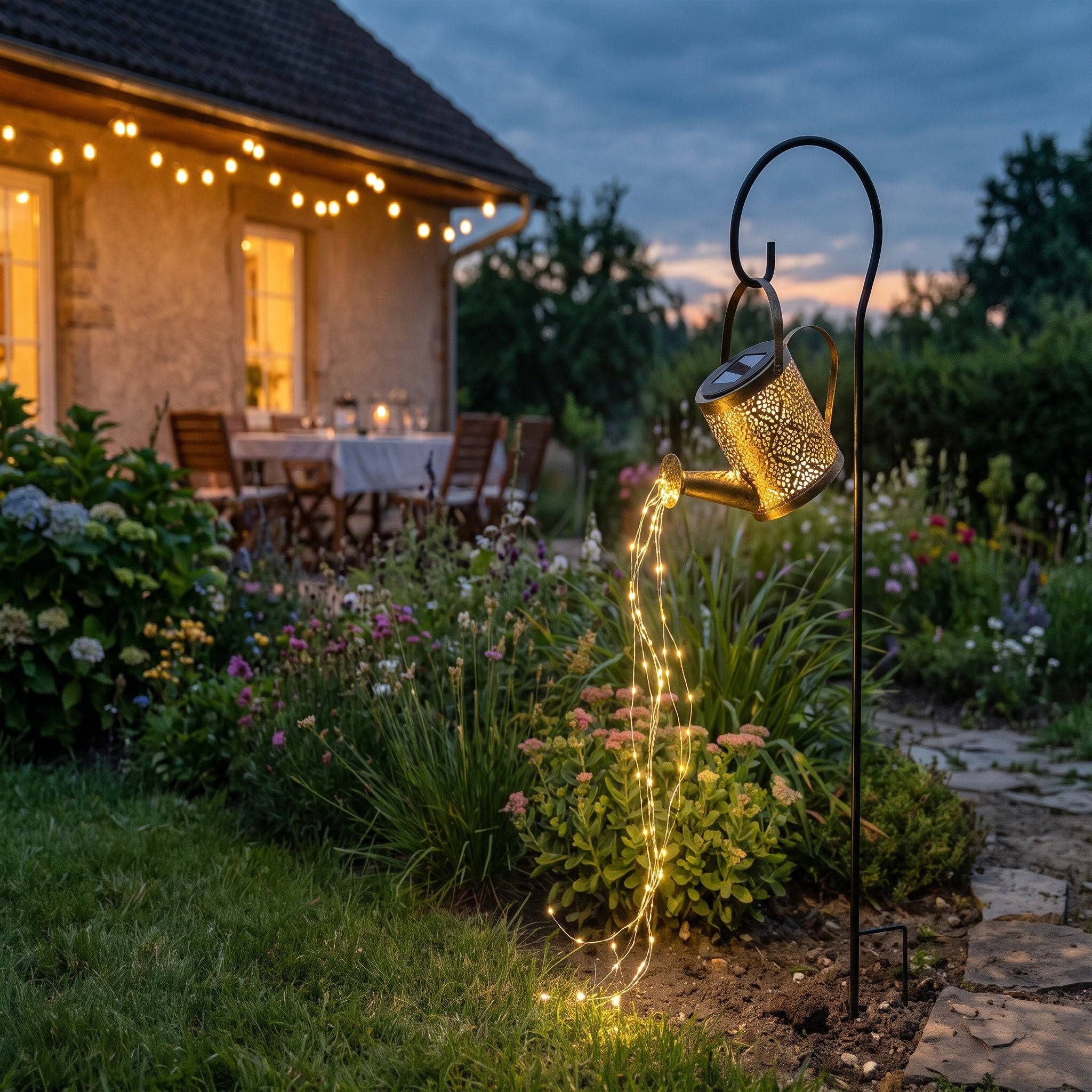Lumisky - Balise solaire arrosoir à planter ARROSY H78cm - Imagen 3