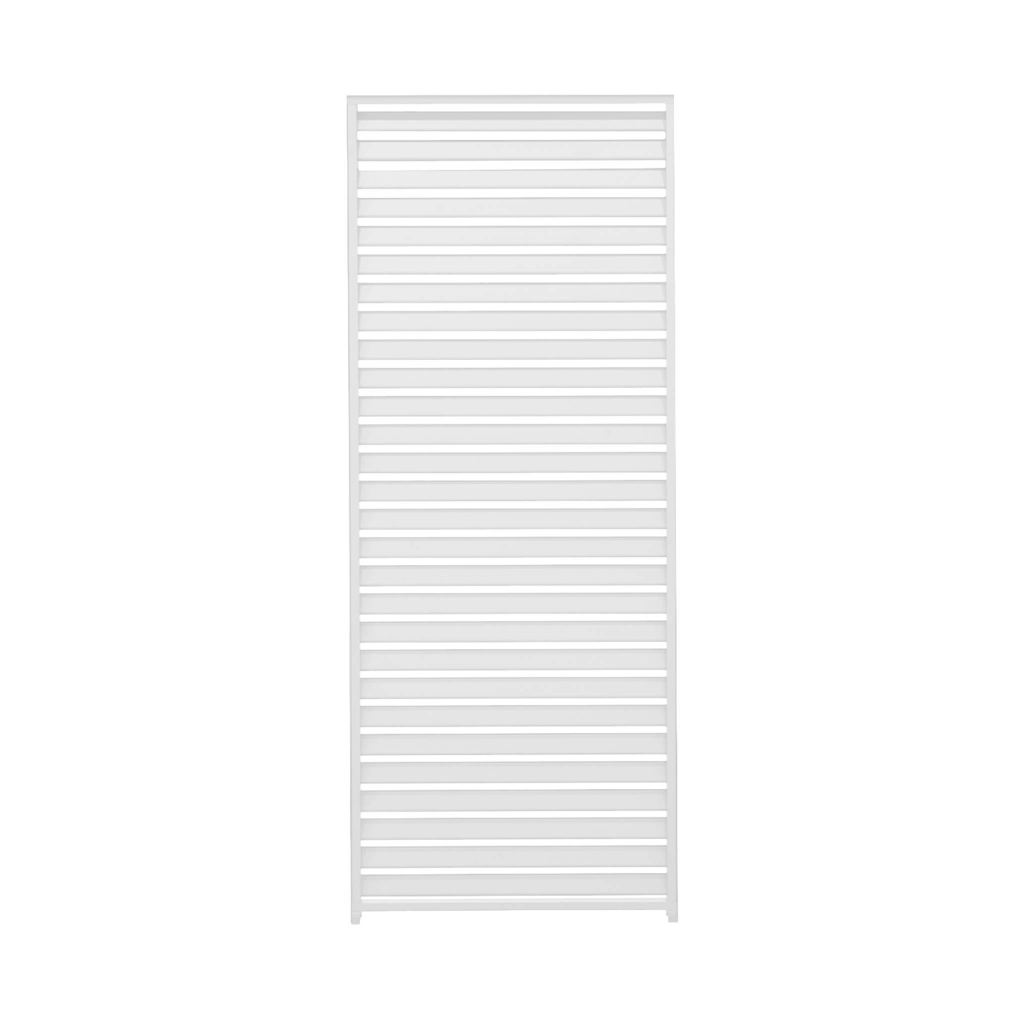 Pergola bioclimatique aluminium 3x3 m V2 lames orientables + 3 persiennes TRIOMPHE blanc | sweeek - Image 7