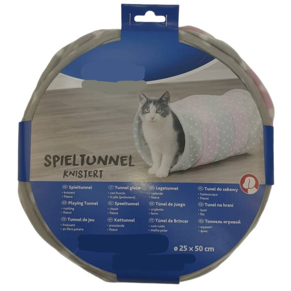 Tunnel de jeu ø25 × 50 cm,  pour chat - Imagen 3