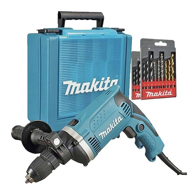 Makita - Perceuse à Percussion MAKITA HP1631KSP 710 W Ø 13 mm Makita