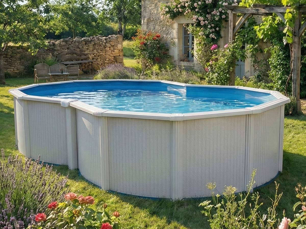 Gré - Piscine forme en 8 en acier Varadero L 5 x l 3.40 M - Gré - Image 3